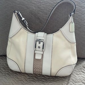 Signature Stripe Hobo Bag | Coach